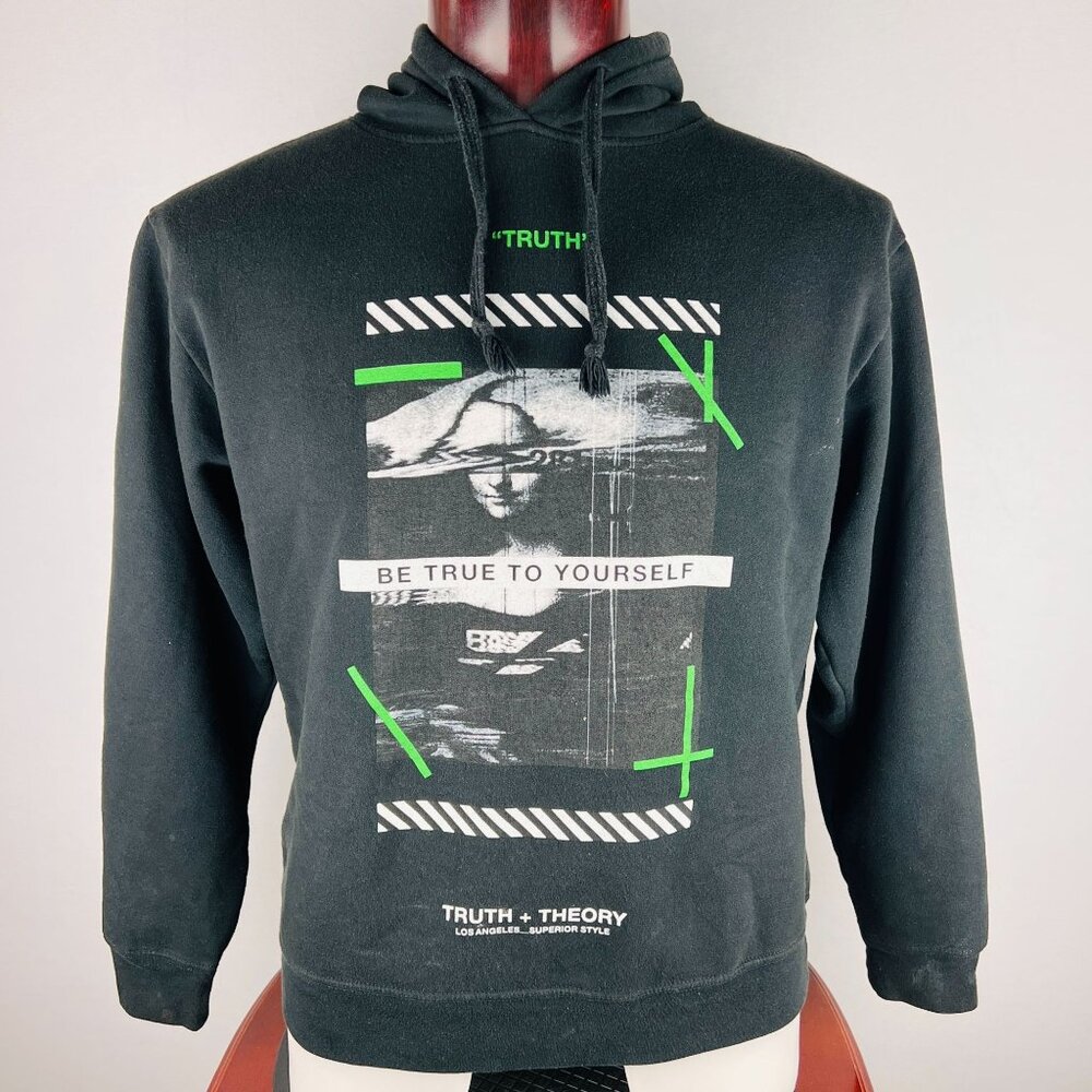 Truth+ Theory Los Angeles Hoodie Pullover Large Shirt